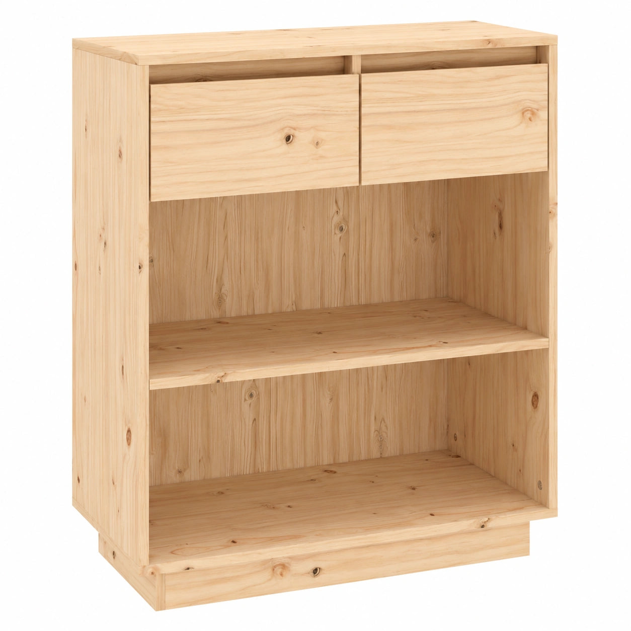 Consolle Mobile in Pino Massello 60x34x75 cm - vidaXL